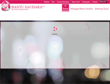 Tablet Screenshot of bantusaudara.com